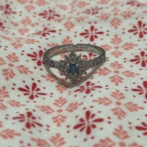 Blue and purple ring